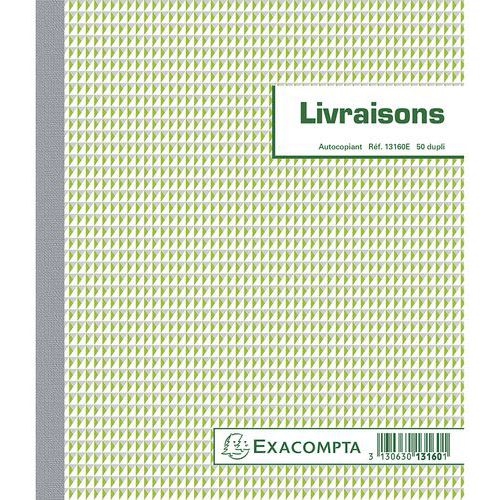 Lot de 10 Manifold Livraisons 21x18cm 50 feuillets dupli autocopiant - Image principale