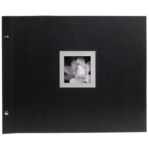 Album photos à vis rechargeable 40 pages noires Ceremony - Image principale