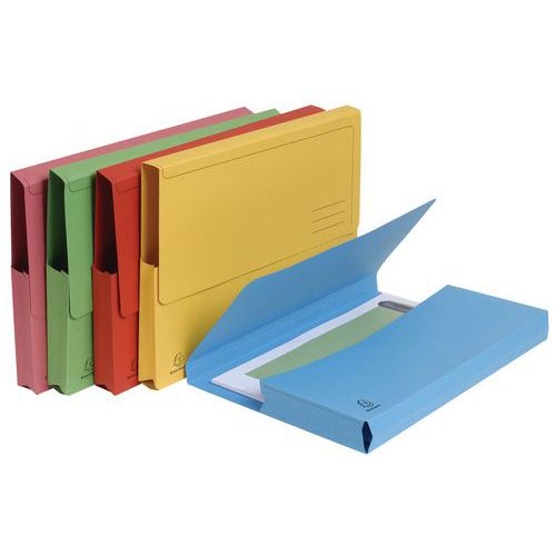 Lot de 10 paquets de 10 chemisess poche FOREVER A4 - Couleurs assorties - Image principale
