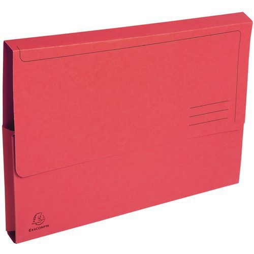 Lot de 10 paquets de 10 chemisess poche FOREVER A4 - Rouge - Image principale