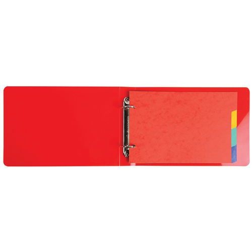 Lot de 10 Classeur rembordé PP avec intercalaires pour fiches bristol 148x210 - Image principale