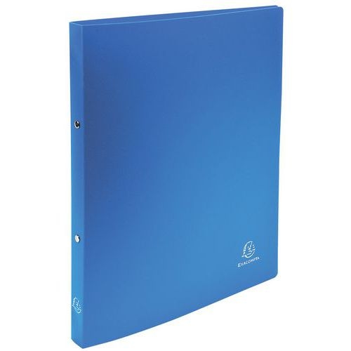 Lot de 25 Classeur 2 anneaux 15 mm PP Opaque - A4 - Bleu clair - Image principale