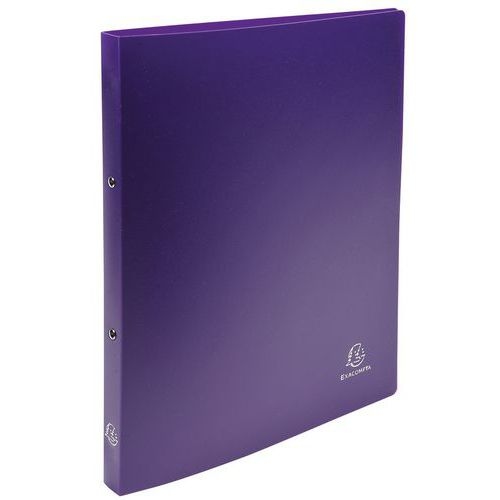 Lot de 25 Classeur 2 anneaux 15 mm polypropylène Opaque - A4 - Violet - Image principale