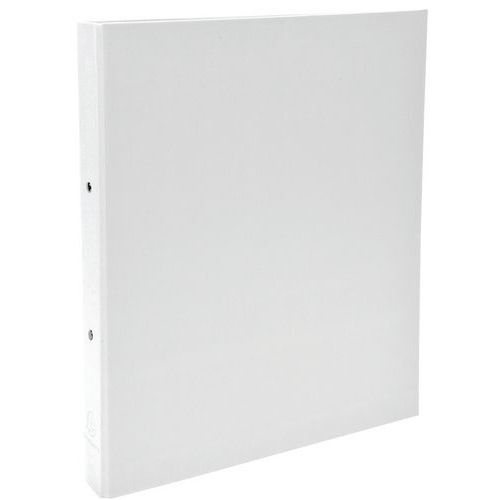 Lot de 20 Classeur rembordé polypropylène 2 anneaux 30mm - A4 - Blanc - Image principale