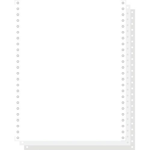 Feuilles listing autocop. blanc 240x12 3plis bande détachable - Image principale
