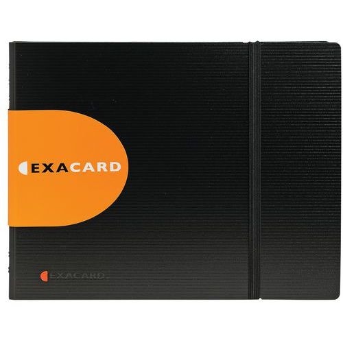 Lot de 5 Porte-cartes de visite EXACARD 240 cartes - Image principale