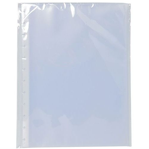 Lot de 10 Pochettes polypropylène grainé pour protège-documents à anneaux - Image principale