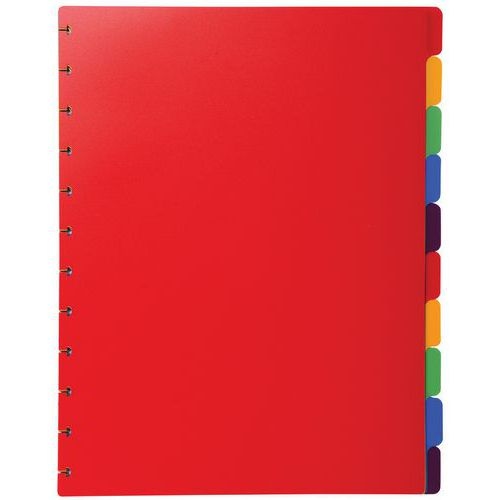 Intercalaires polypropylènes couleurs pour porte-vues à anneaux - Image 3