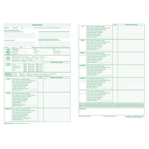 Lot de 50 État des lieux d'entrée et sortie (tous contrats d'habitation) - Image principale