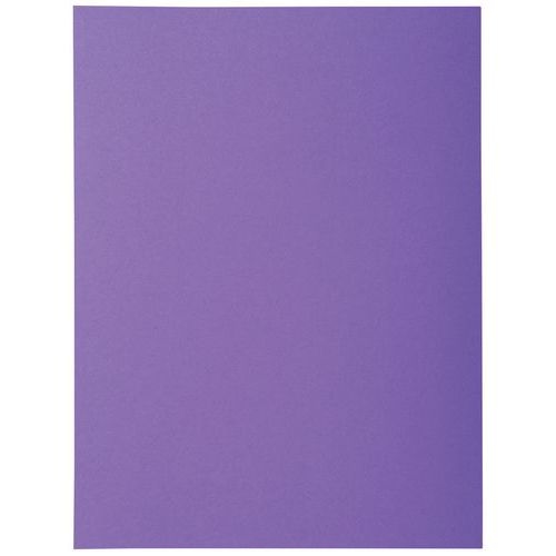 Lot de 5 paquets de 50 chemisess 1 rabat ROCK''S 210 - 24x32cm violine - Image principale