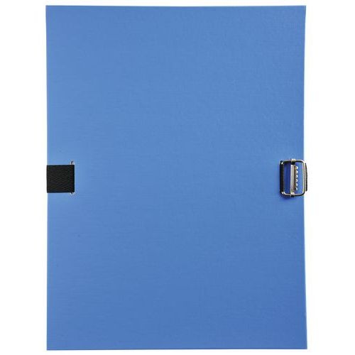 Lot de 10 chem. à sangle dos extens + rab. Et boucle Bleu clair - Image principale