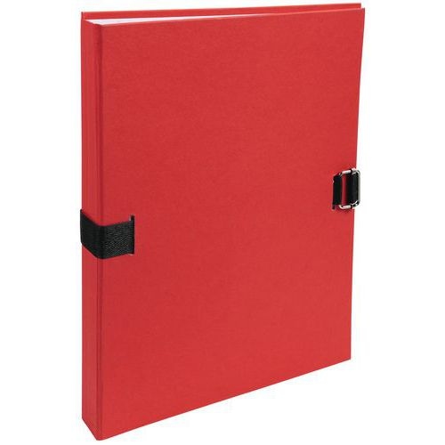 Lot de 10 chemises dos extensible Forever papier recyclé rouge - Image principale