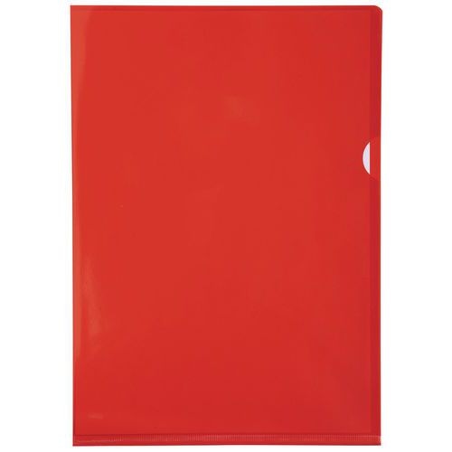 Etui carton de 100 poch. coin pvc lisse  hr 13/100e A4 rge - Image 2