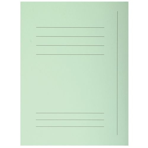 Paquet 50 chem.  imprim. 3 rab. super 210 couleur vert clair - Image principale