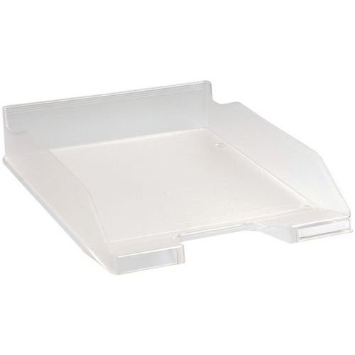 Lot de 6 Corbeille à courrier MIDI-COMBO cristal transparent - Image principale