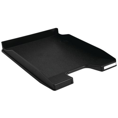 Lot de 10 Corbeille à courrier COMBO MINI 2 encoches noir - Image principale