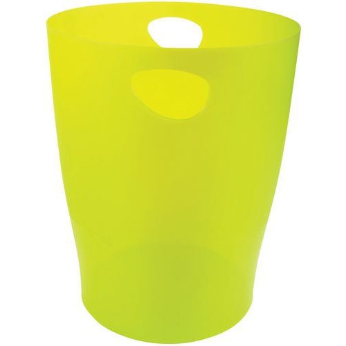 Lot de 8 Corbeille à papier 15 litres ECOBIN citron vert - Image principale