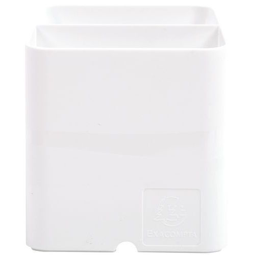 Lot de 10 Pot à crayons PEN-CUBE Office blanc - Image principale