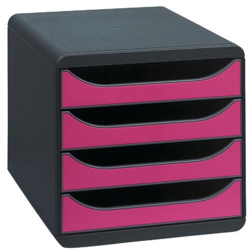 Big box iderama noir, framboise - Image principale