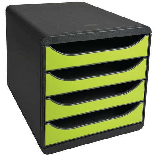 Big box iderama noir, vert anis - Image principale