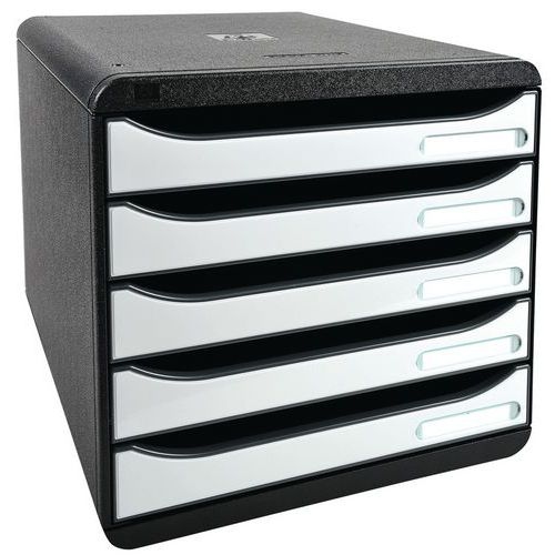 Big-box plus glossy noir/blanc glossy - Image principale