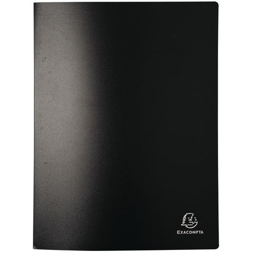 Lot de 12 Protège-documents en polypropylène opaque pochettes cristal - A4 - Image 2