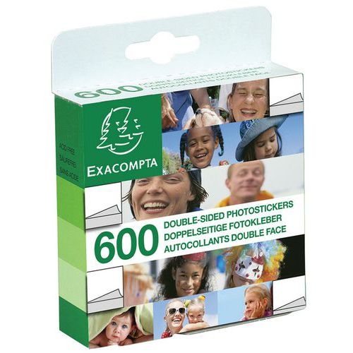 Lot de 10 Autocollants double face - Image 2