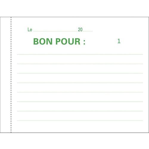 Lot de 10 Manifold Bon pour 10,5x13,5cm 50 feuillets dupli autocop. - Image 3