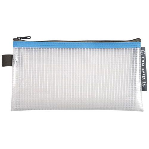 Lot de 10 Pochette à fermeture éclair en plastique souple col. assort. - Image 4