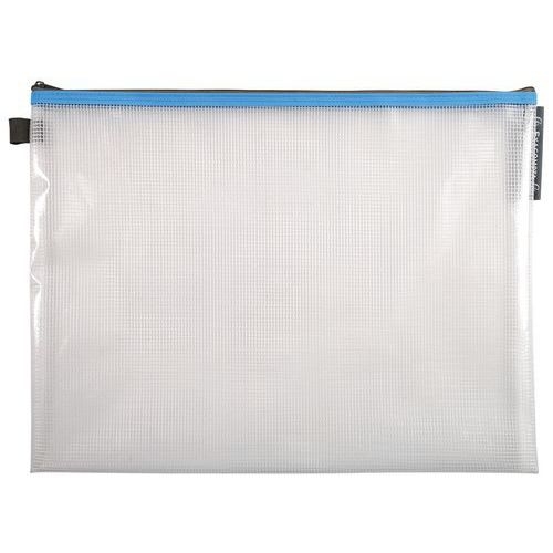 Lot de 10 Pochette à fermeture éclair en plast. souple A3 col. assort. - Image 4