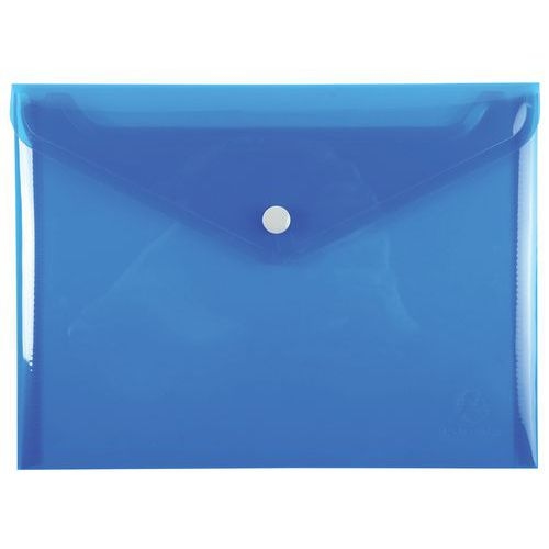 Lot de 30 Pochette pression Iderama en PP 23x17 cm Couleurs assorties - Image 3