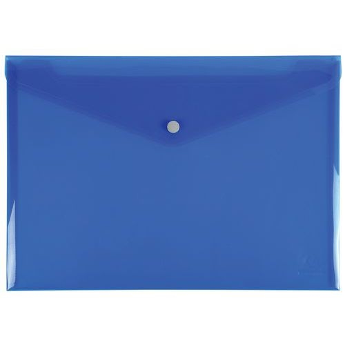 Lot de 30 Pochette pression Iderama en PP 33x23 cm Couleurs assorties - Image 5