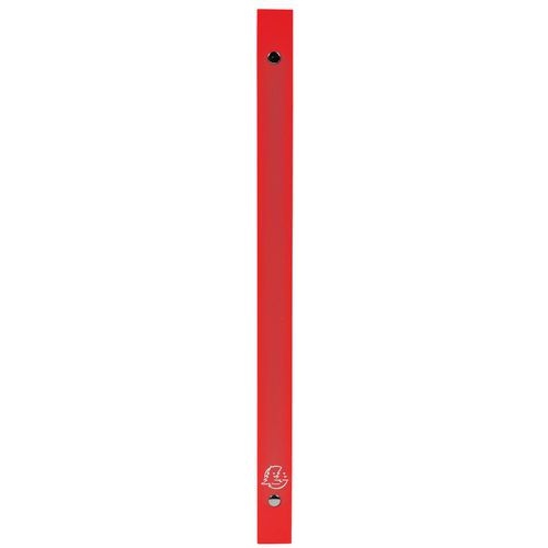 Lot de 25 Classeur 4 anneaux 15 mm polypropylène Opaque - A4 - Rouge - Image 2