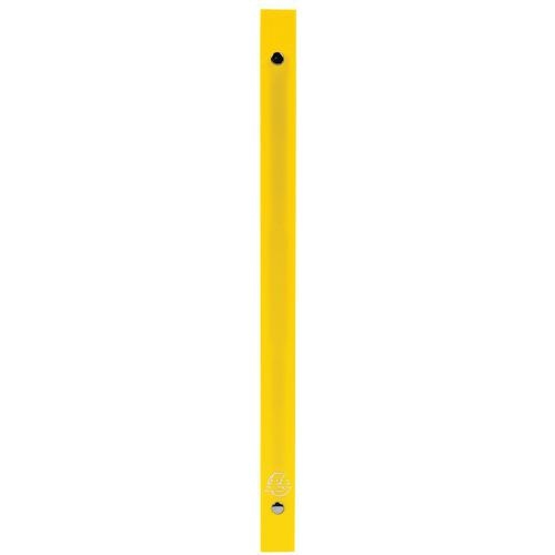 Lot de 25 Classeur 4 anneaux 15 mm polypropylène Opaque - A4 - Jaune - Image 2
