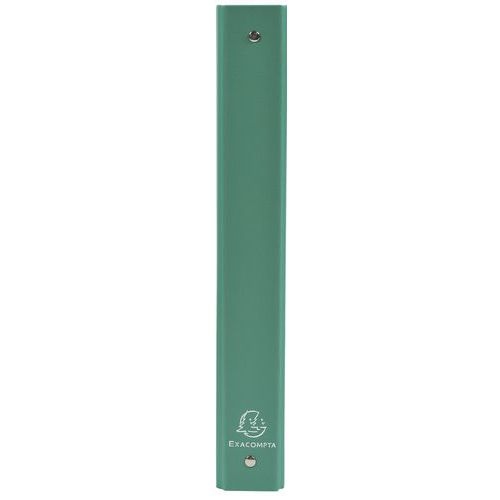Lot de 20 Classeur rembordé PP 4 anneaux 30mm - A4 - Vert foncé - Image 2