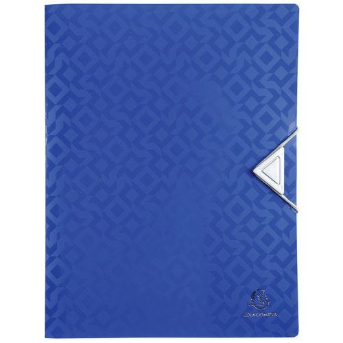 Lot de 20 Classeur souple polypropylène 5/10e 4 anneaux 15mm OffiX - A4 - Image 2