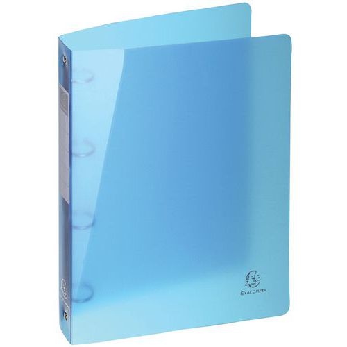 Lot de 10 Class. 4 anneaux 30mm IDERAMA PP 7/10e A4 maxi col. assort. - Image 2