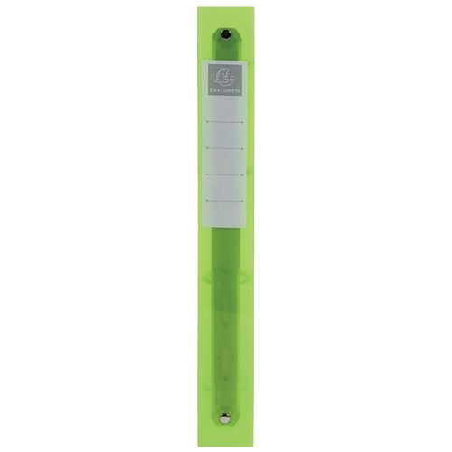 Lot de 10 Classeur 4 anneaux 30mm IDERAMA PP 7/10e - A4 maxi - Anis - Image 4