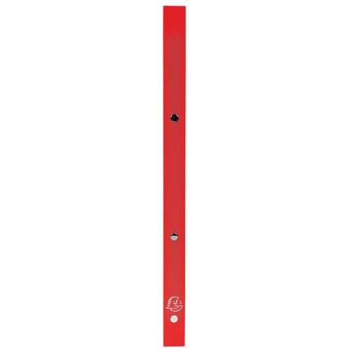 Lot de 25 Classeur 2 anneaux 15 mm polypropylène Opaque - A4 - Rouge - Image 2