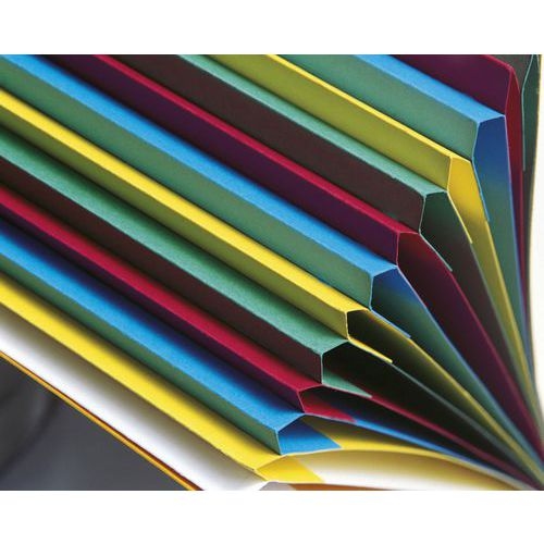 Lot de 8 Trieur HARMONIKA à fenêtres véritable 6 compart rouge - Image 2