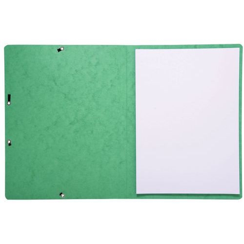 Lot de 50 chemises à élastique sans rabat carte lustrée 355gm² A4 noir - Image 2