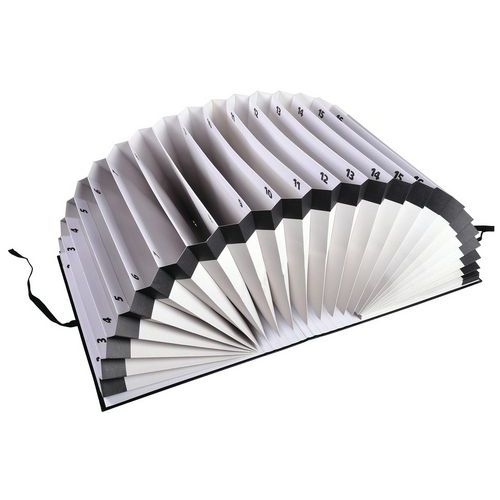 Trieur accordéon grande capacité 32 compartiments numériques - Image 2