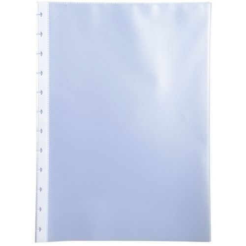 Lot de 10 Pochettes polypropylène grainé pour protège-documents à anneaux - Image 4