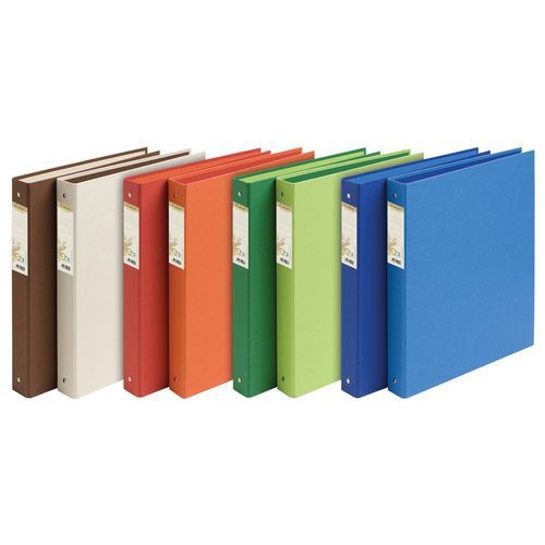 Lot de 10 Class. remb. papier 4 anneaux 30mm Forever A4 8 col. assort. - Image 3