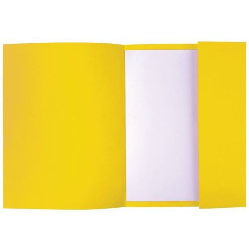 Lot de 5 paquets de 50 chemisess 1 rabat ROCK''S 210 - 24x32cm citron - Image 2