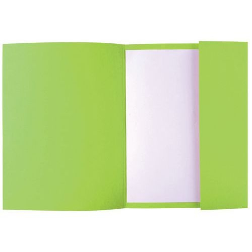 Lot de 5 paquets de 50 chemisess 1 rabat ROCK''S 210 - 24x32cm vert - Image 2