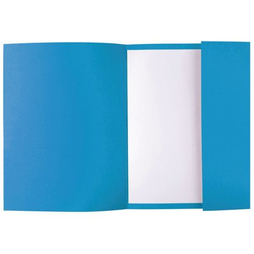 Lot de 5 paquets de 50 chemisess 1 rabat ROCK''S 210 - 24x32cm bleu - Image 2