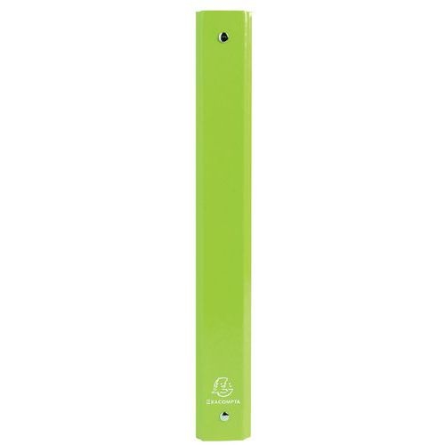 Lot de 10 Classeur A4 4 anneaux 30mm Iderama - Vert anis - Image 3