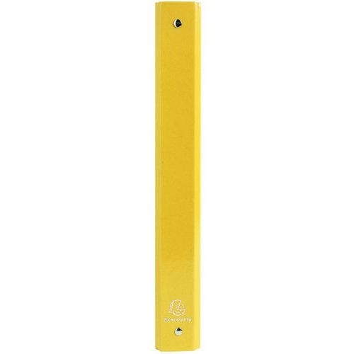 Lot de 10 Classeur A4 4 anneaux 30mm Iderama - Jaune - Image 2