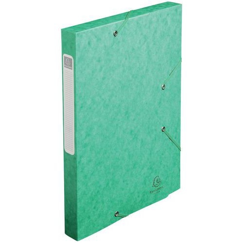 Lot de 25 Bte de class. Cartobox Dos 25mm cte lustrée A4 vert - Image 4